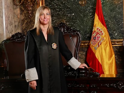 La nueva presidenta del Consejo General del Poder Judicial y del Tribunal Supremo, Isabel Perelló.