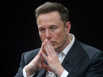 Elon Musk, propietario de X, en junio del año pasado en una conferencia tecnológica en París.