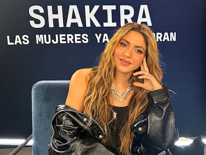 Colombian singer Shakira.