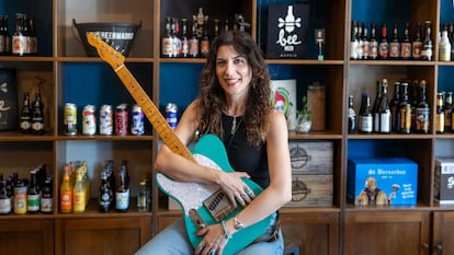 La cantante y guitarrista Susan Santos.