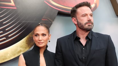 Jennifer Lopez y Ben Affleck, en 2023.