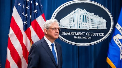 El fiscal general de Estados Unidos, Merrick Garland, en una imagen del pasado agosto.