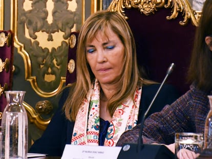 La nueva presidenta del CGPJ y el Supremo, Isabel Perelló, en marzo de 2024.