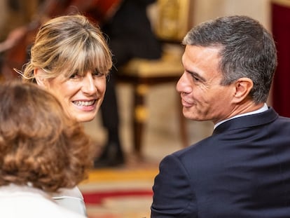 Pedro Sánchez y Begoña Gómez, en una imagen de archivo el pasado mes de junio.