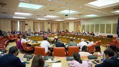 Reunión del 27 de agosto de la Diputación Permanente del Congreso de los Diputados.